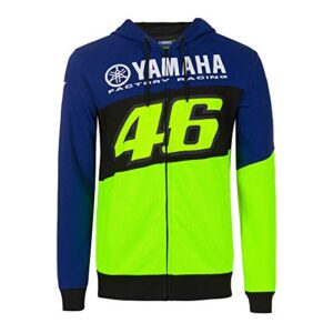Felpa Uomo Valentino Rossi Petronas 46 Yamaha - Collezione 2021, Materiale Di Alta Qualità